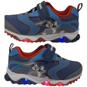 LOONEY TUNES Kids Light Up Sneakers‎ Size 10 New (18cm)